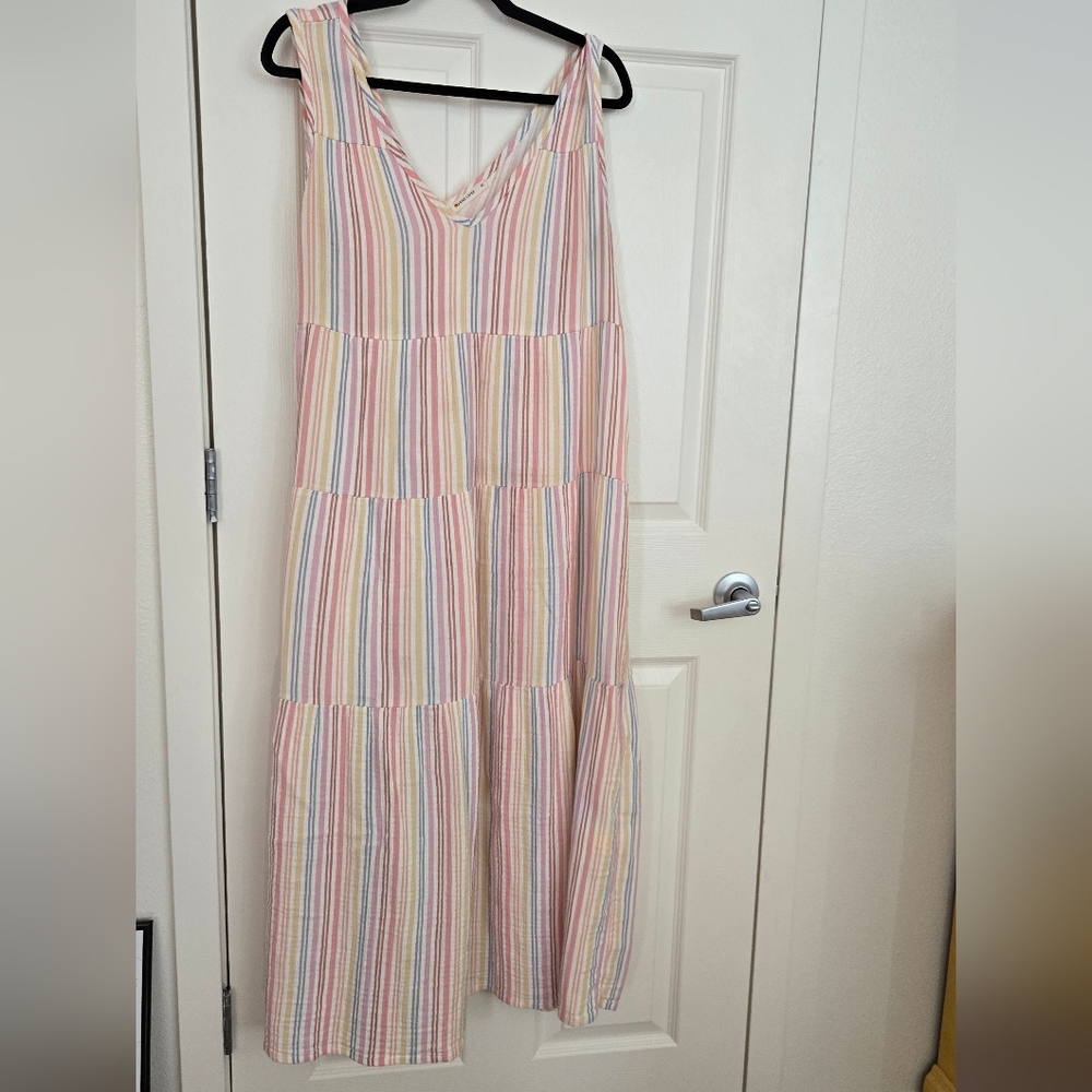 Striped Maxi Dress